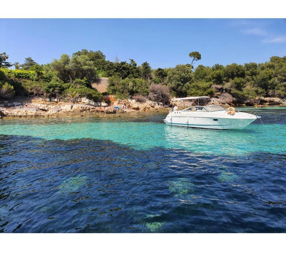 T2 A/C Cote D'Azur, Piscine, Plage A 350M, Wifi Vallauris Eksteriør billede